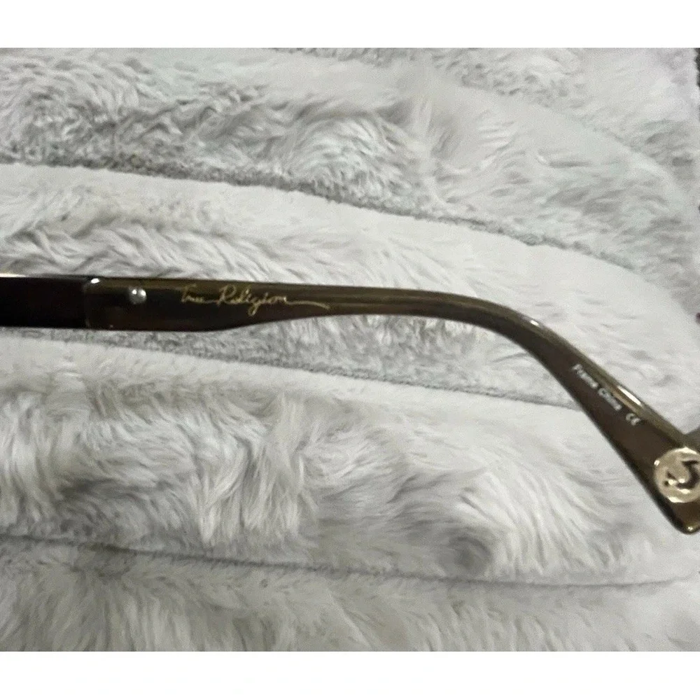 True Religion Eyeglasses Frames Johnny Tofa 53-17-145 Brown‎ Tortoise